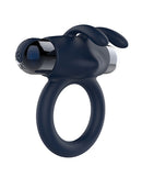 Galaxy Ring Bullet Vibe Cock Ring Blue, comfort-fit ring with powerful bullet vibe for enhanced stimulation.