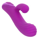 Kroma Turbo Passion Silicone Dual Stimulator Purple in vibrant design with dual tips for customizable stimulation.