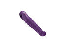 Fun Factory Patchy Paul G-Spot Vibrator Dark Violet with flexible shaft and ribbed texture.