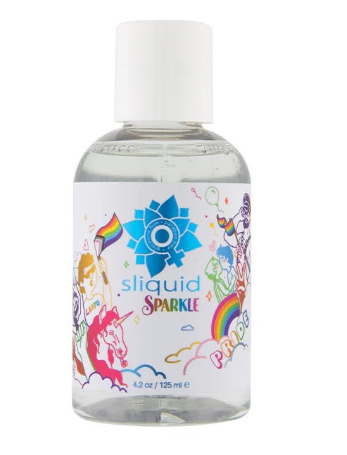 SLIQUID SPARKLE PRIDE LUBE 4.2 OZ-0