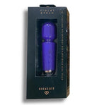 Violet Dream Rechargeable Mini Wand Massager Purple in stylish packaging showcasing its features and elegant design.