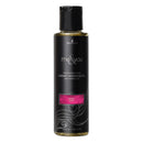 Sensuva Me & You Pheromone Massage Oil Berry Flirt 4.2 Oz in a sleek bottle with a berry scent.
