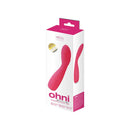 Vedo Ohni G-spot Thrusting Vibe Pink packaging showcasing its design and features for targeted pleasure.