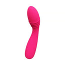 Vedo Ohni G-spot Thrusting Vibe Pink, a vibrantly colored pink vibrator designed for powerful pleasure.