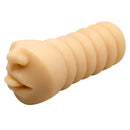 Crazy Bull Masturbator Sleeve Miranda in a realistic mouth-style design, beige color, perfect for immersive solo play.