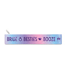 Wood Rocket Bride Besties Booze Sash