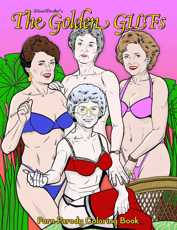 THE GOLDEN GILFS COLORING BOOK (NET)-0