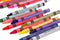 Colorful crayons from the Offensive Crayon Porn Pack, featuring names like Peg Me Purple and GILF Bush Grey.