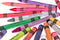 Colorful assortment of Offensive Crayon Porn Pack featuring cheeky colors and humorous names for adult-only fun.