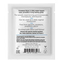 Wicked Sensual Care Simply Timeless Aqua Lube 6ml Foil Pack back details and ingredients list