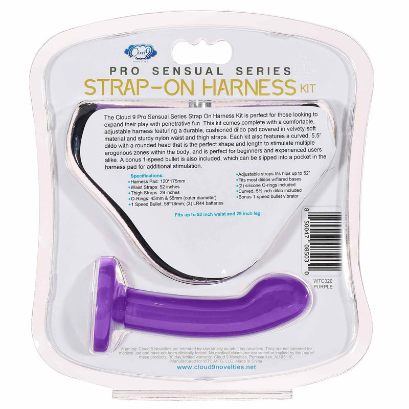 STRAP-ON HARNESS KIT PURPLE-9