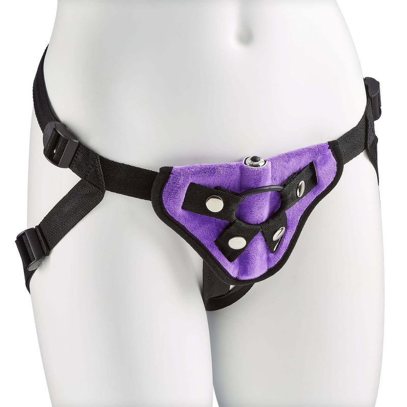 STRAP-ON HARNESS KIT PURPLE-7