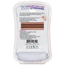 Cloud 9 Double Ended Beaded Stroker Tan package showing realistic feel and ribbed tunnel design.