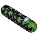 STUBBY VIBE BLACK/CANNABIS LEAF-0