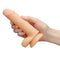 CLOUD 9 DUAL DENSITY DILDO 6IN W/ BALLS LIGHT-1