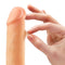 CLOUD 9 DUAL DENSITY DILDO 6IN W/ BALLS LIGHT-3