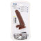 CLOUD 9 DUAL DENSITY DILDO TOUCH 6IN W/ BALLS BROWN-1