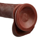 CLOUD 9 DUAL DENSITY DILDO TOUCH 6IN W/ BALLS BROWN-2