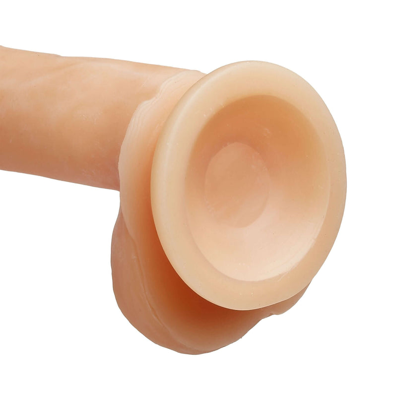 CLOUD 9 DUAL DENSITY DILDO TOUCH 7IN W/ BALLS LIGHT-0