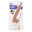 CLOUD 9 DUAL DENSITY DILDO TOUCH 7IN W/ BALLS TAN/ MOCHA-3