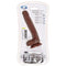 CLOUD 9 DUAL DENSITY DILDO TOUCH 7IN W/ BALLS BROWN-2