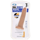 CLOUD 9 DUAL DENSITY DILDO TOUCH 7IN W/ NO BALLS TAN/ MOCHA-4