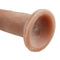 CLOUD 9 DUAL DENSITY DILDO TOUCH 7IN W/ NO BALLS TAN/ MOCHA-1