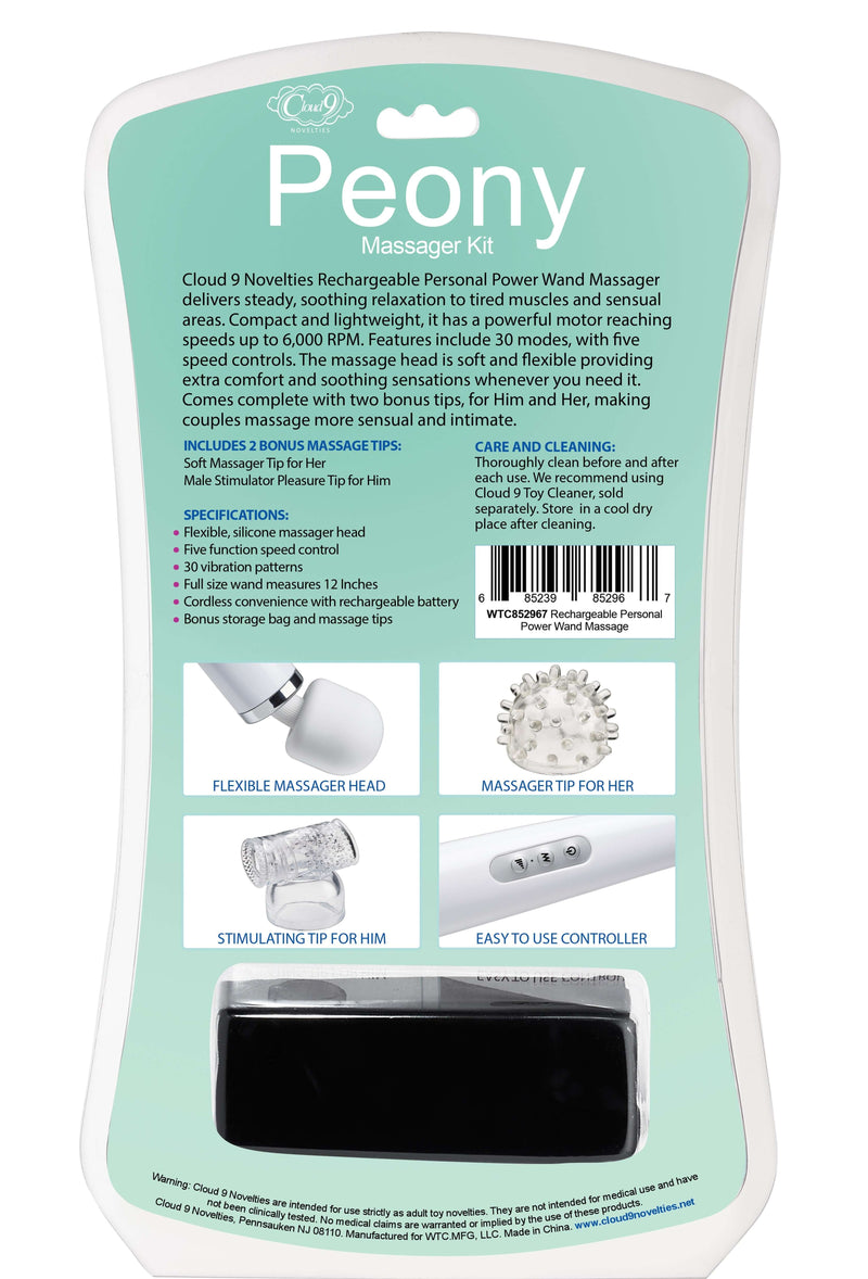 CLOUD 9 HEALTH & WELLNESS WAND KIT 30 FUNCTION WHITE-8
