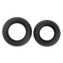 Pro Rings Liquid Silicone Tires 2 Pack Cock Rings Black displayed in two sizes for customizable fit and performance enhancement.
