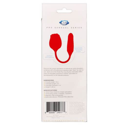 CLOUD 9 ROSE PLUS W/THRUSTING PLEASURE STEM PRO SENSUAL COLLECTION-1
