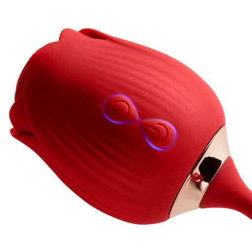 CLOUD 9 ROSE PLUS W/THRUSTING PLEASURE STEM PRO SENSUAL COLLECTION-5