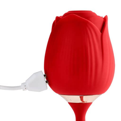 CLOUD 9 ROSE PLUS W/THRUSTING PLEASURE STEM PRO SENSUAL COLLECTION-6