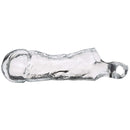 Clear Cloud 9 Penis Sleeve 4.5" for extra length and girth, made from body-safe TPE, part of the Extend XL Penis Extender series.