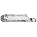Clear Cloud 9 Penis Sleeve 4.5" for added length and girth, made from body-safe TPE, shown in side view.