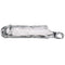 Clear Cloud 9 Penis Sleeve 4.5" for added length and girth, made from body-safe TPE, shown in side view.