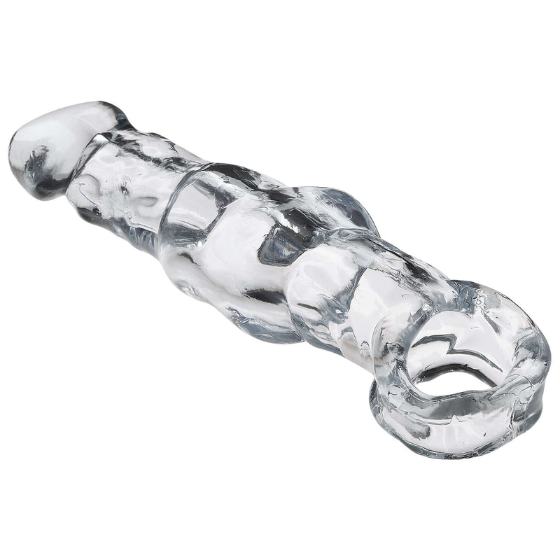 Clear Cloud 9 Penis Sleeve 6.5" from Extend XL series for added length and girth