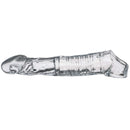 Cloud 9 Penis Sleeve 7.25" for length and girth enhancement, clear TPE material.
