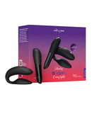 We-Vibe 15 Year Anniversary Collection Vibrator Set Black featuring Sync 2 couples vibrator and Tango X bullet.