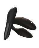 We-Vibe 15 Year Anniversary Collection Vibrator Set Black featuring Sync 2 and Tango X in elegant Satin Black.