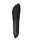 We-Vibe 15 Year Anniversary Collection Vibrator Set Black side view of the Tango X bullet vibrator in Satin Black finish.