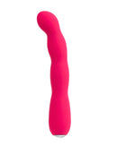 Vedo Quiver Plus Rechargeable G-Spot Vibe Pink with flexible shaft and curved head for precise stimulation.