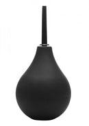 Cleanstream Thin Tip Enema Bulb 225 ml in sleek black design for intimate hygiene.