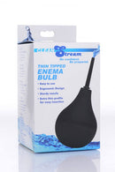 Cleanstream Thin Tip Enema Bulb 225 ml packaging with ergonomic design and thin nozzle for easy use.