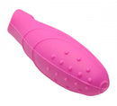 Bang Her Silicone G-Spot Finger Vibe Pink, ergonomic finger vibrator for precise stimulation.