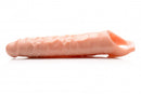 Size Matters 3 inches Penis Flesh Extender Sleeve displayed in a realistic design for enhancement and comfort.