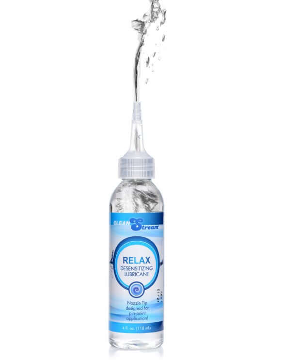 CLEANSTREAM RELAX ANAL LUBE DESENSITIZING W/ TIP 4OZ-1