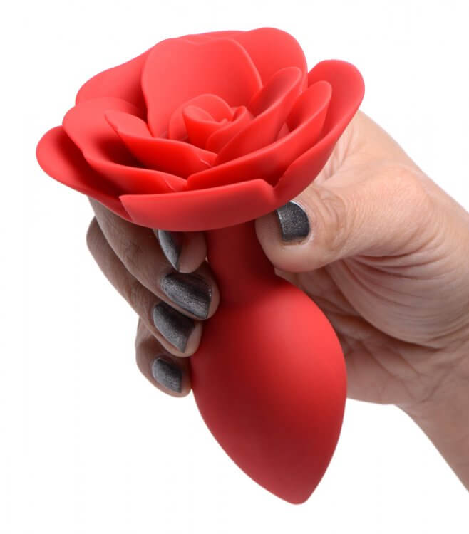 MASTER SERIES BOOTY BLOOM ROSE ANAL PLUG LARGE-4