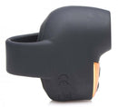 Inmi Shegasm Mini 12X Clit Stimulator Black side view showcasing its sleek design and compact form.