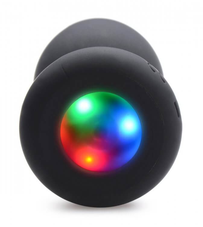 BOOTY SPARKS SILICONE LIGHT-UP ANAL PLUG MEDIUM-3