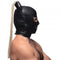 STRICT BLONDE PONYTAIL BONDAGE HOOD-4